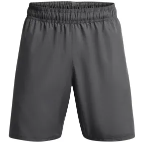 Under Armour Woven Woodmark Shorts - Mens - Castlerock/White