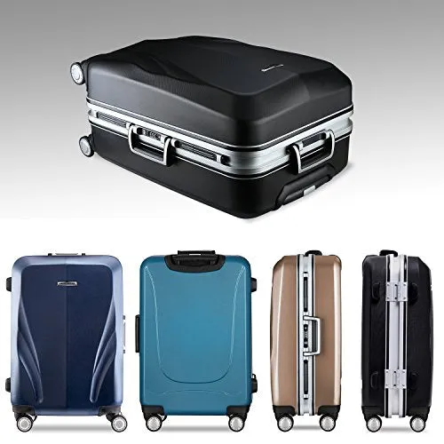 Unitravel Luggage Rolling Suitcase Lightweight Carry On Trunk With Spinner Wheels