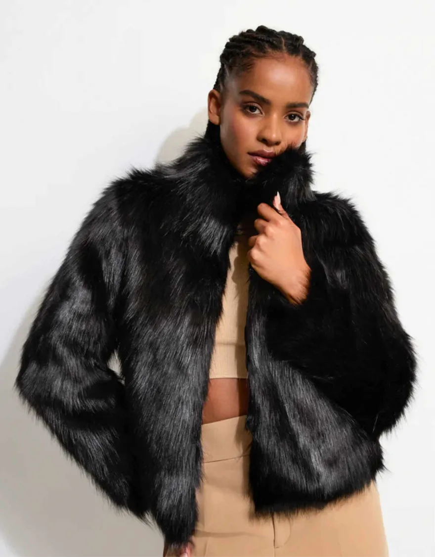 ----Unreal Fur   ----Fur Delish, Black ---