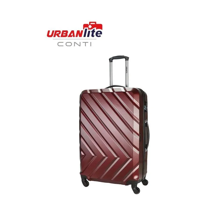 URBANlite Conti 24+28 Bundle | 4-Wheel Spinner | Anti-Scratch | Hard Case Luggage