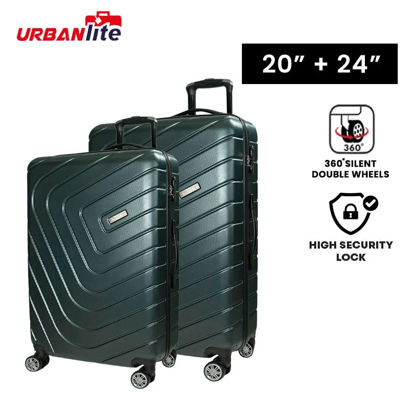 URBANlite Rayer 20+24 Bundle | 8-Wheel Spinner | Anti-Scratch | Hard Case Luggage