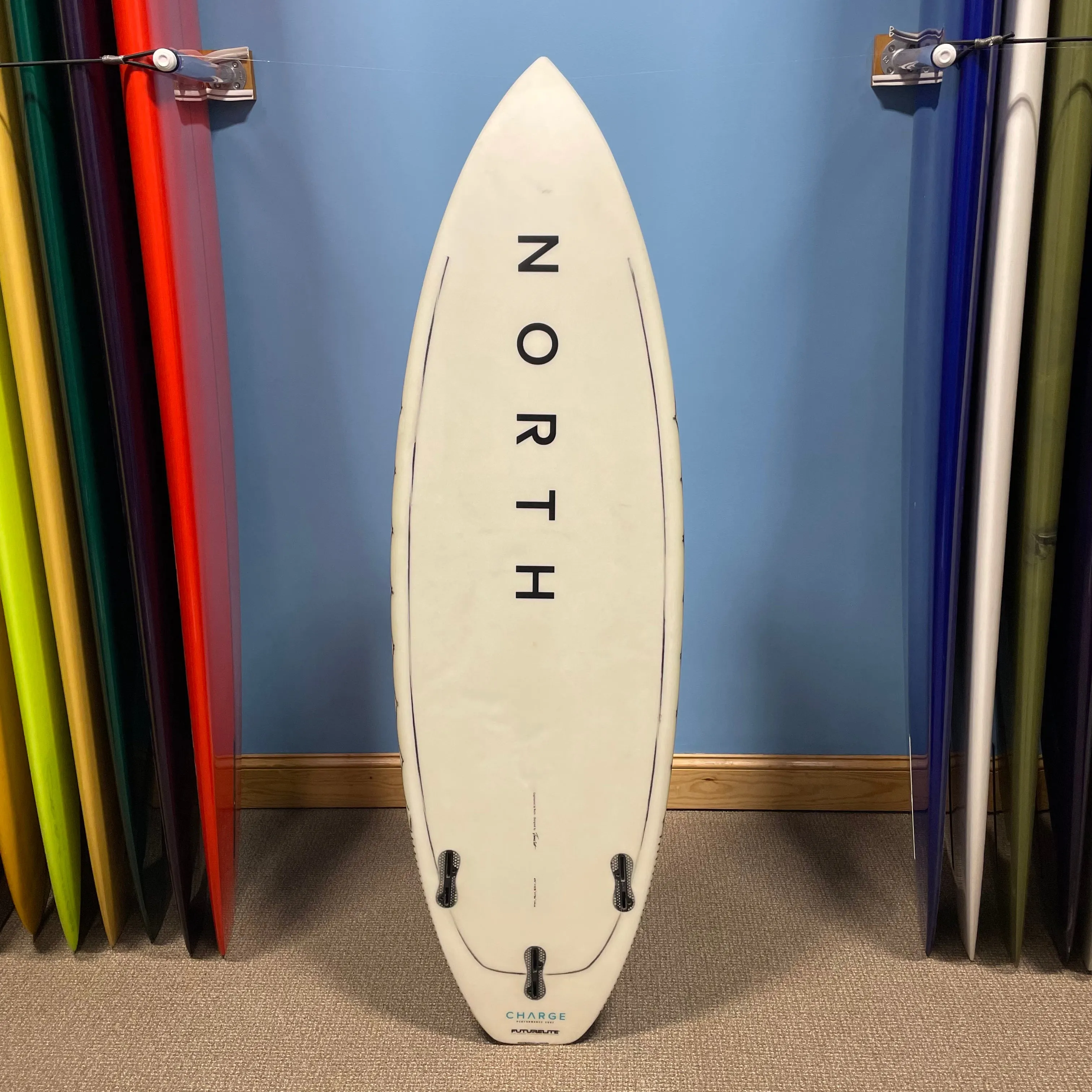 USED 2022 North Charge Kitesurf Board-5'5-White