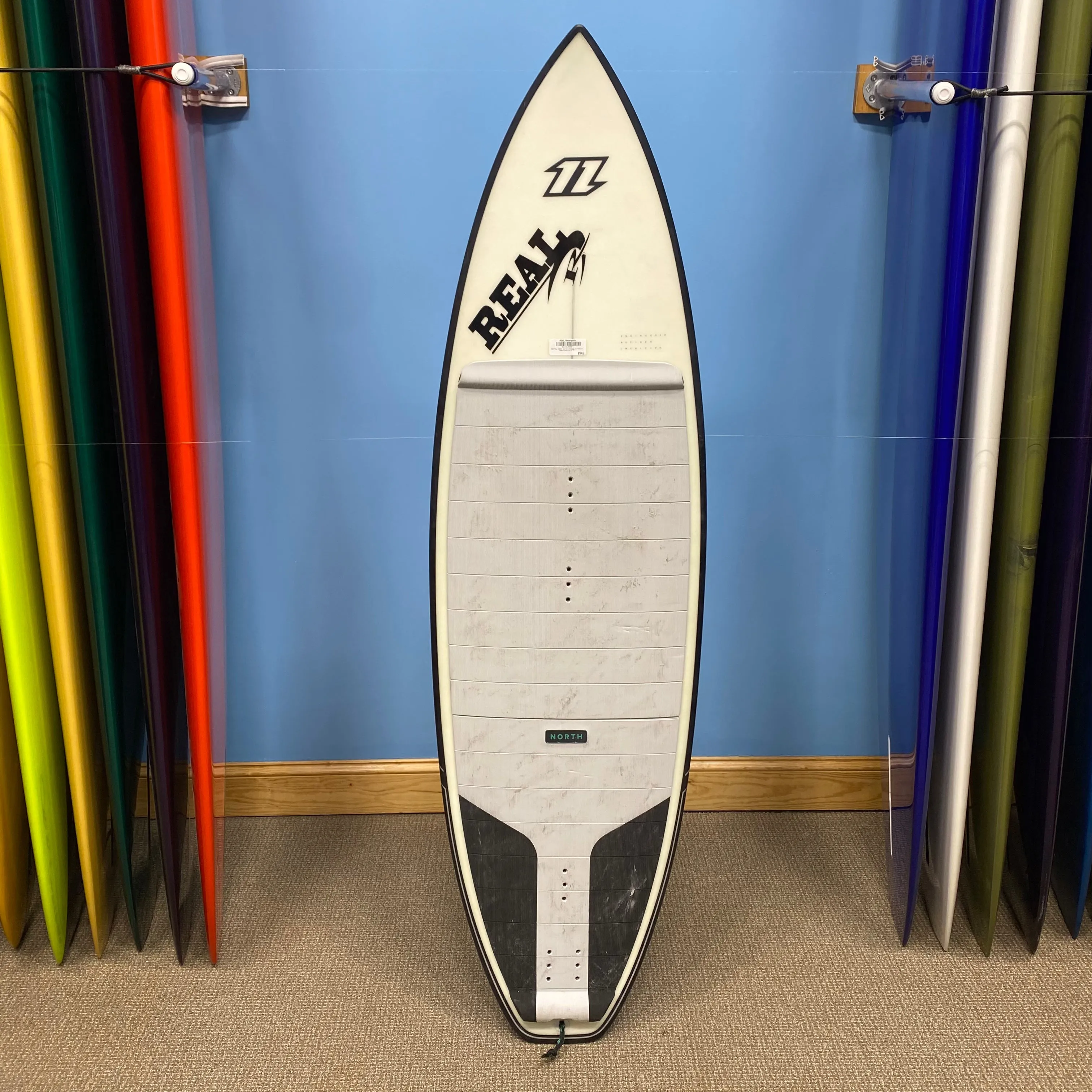 USED 2023 North Charge Kitesurf Board-White-5'7