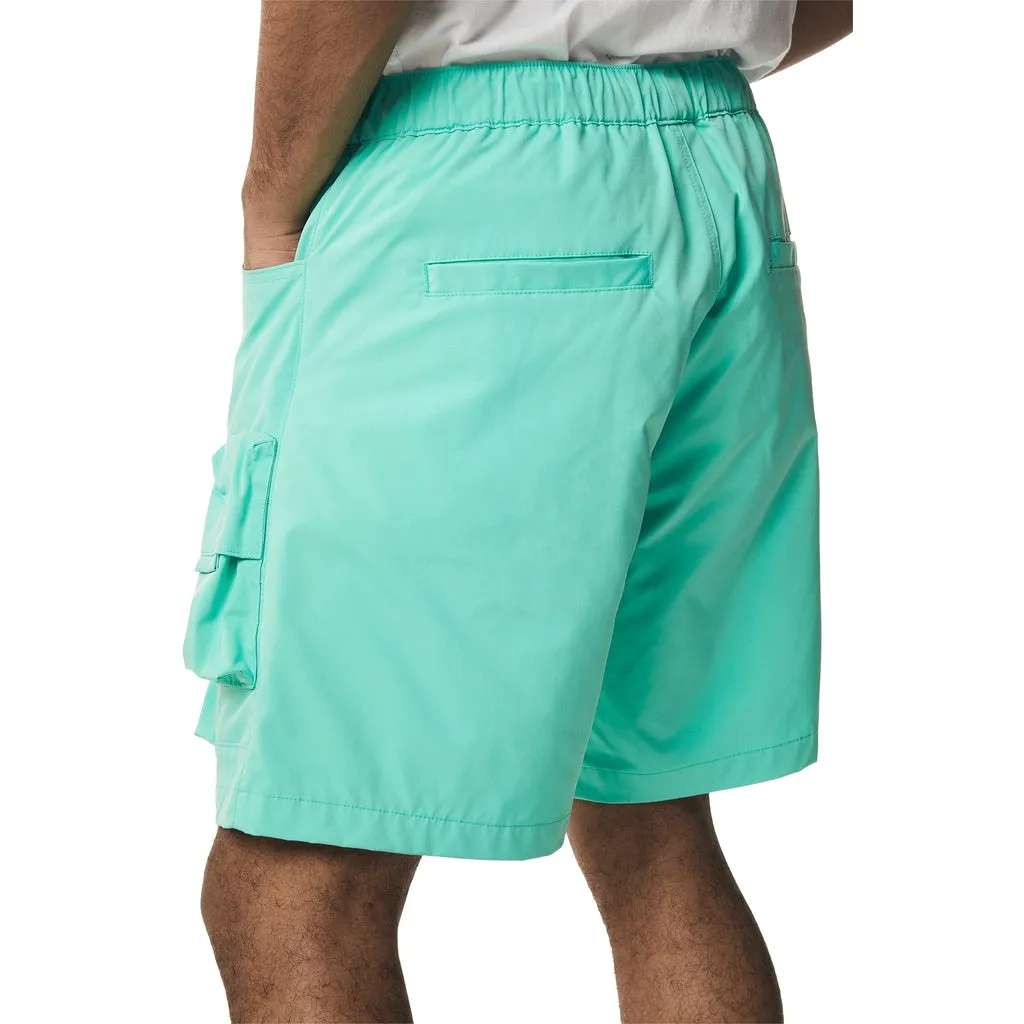 Utility Windbreaker Cargo Shorts - Oasis