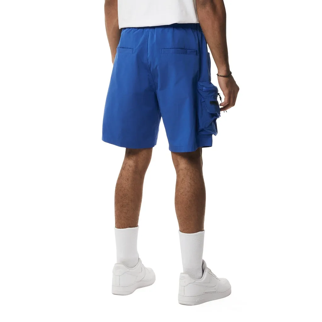 Utility Windbreaker Cargo Shorts - Royal