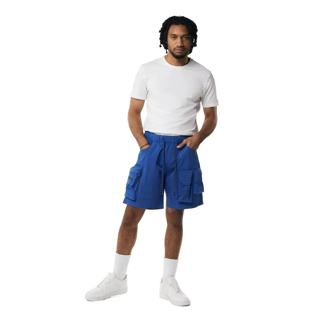 Utility Windbreaker Cargo Shorts - Royal