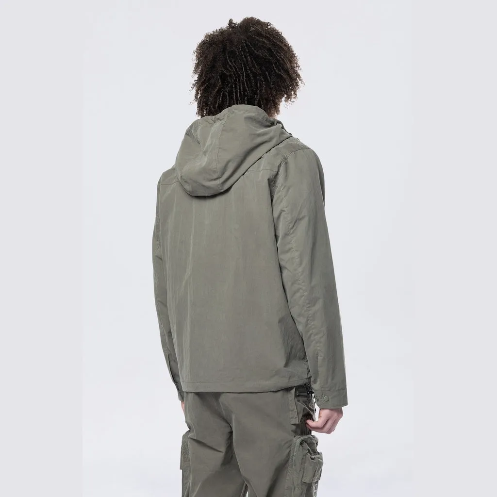 Utility Windbreaker Jacket - Thyme