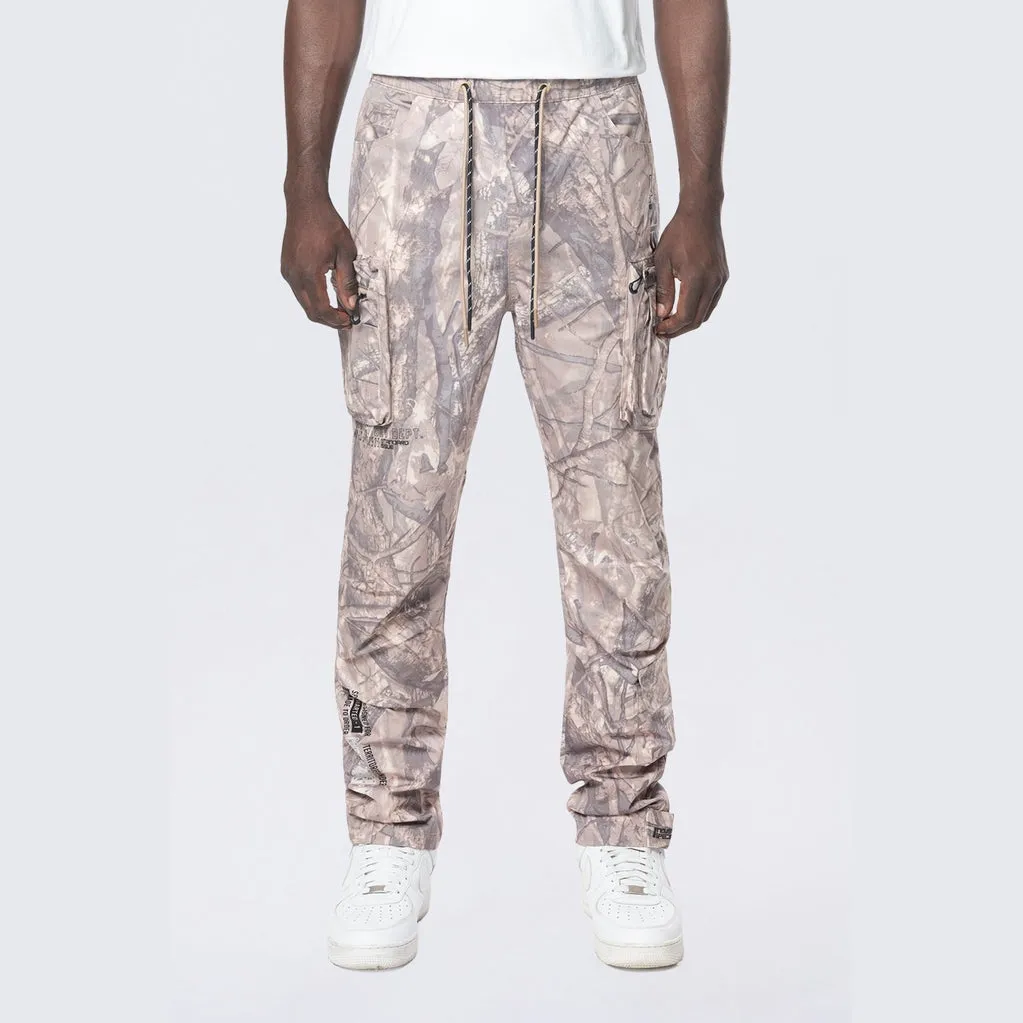 Utility Windbreaker Pants - Khaki Hunting Camo