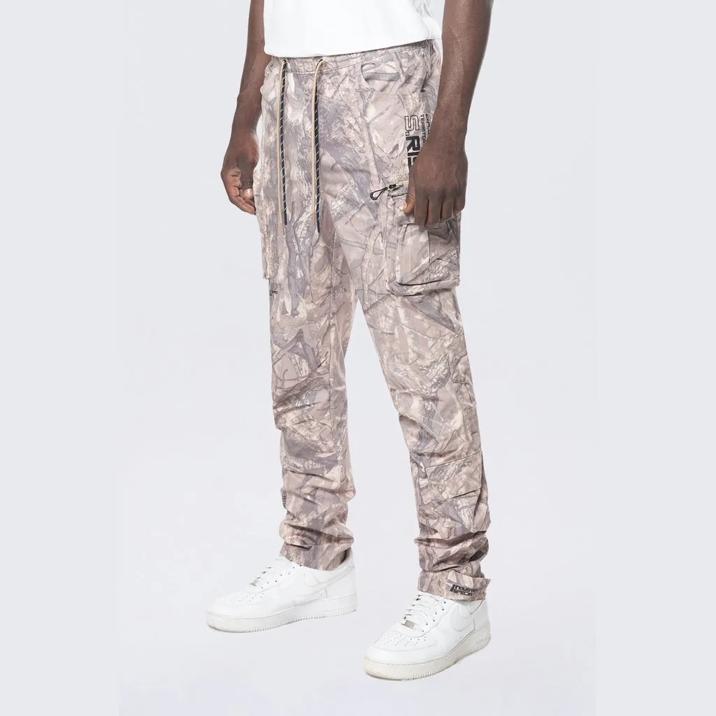 Utility Windbreaker Pants - Khaki Hunting Camo