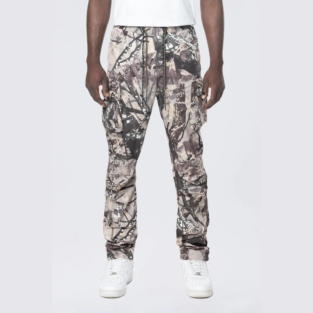 Utility Windbreaker Pants - Olive Hunting Camo