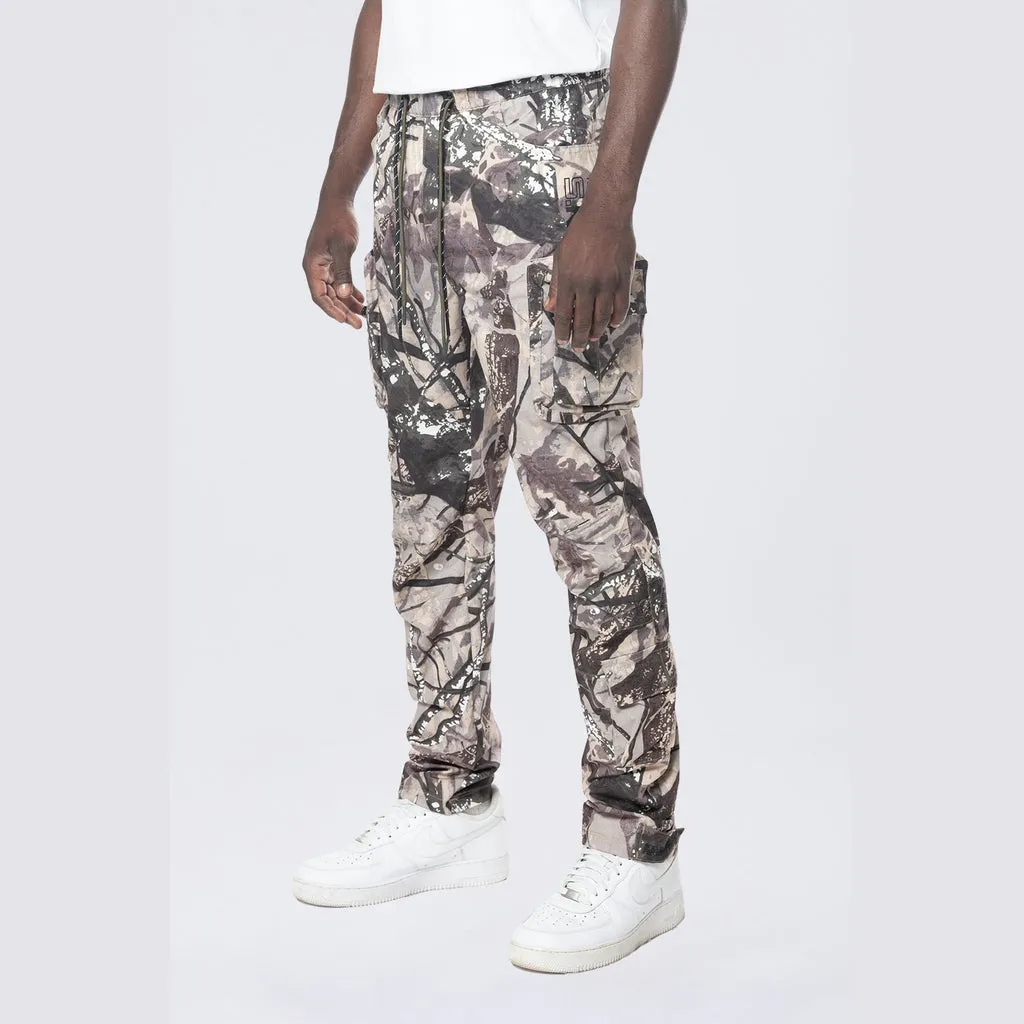 Utility Windbreaker Pants - Olive Hunting Camo