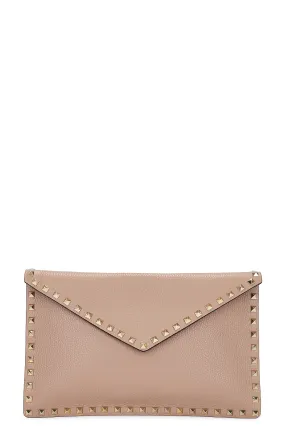 Valentino Garavani Rockstud Large Flat Pouch