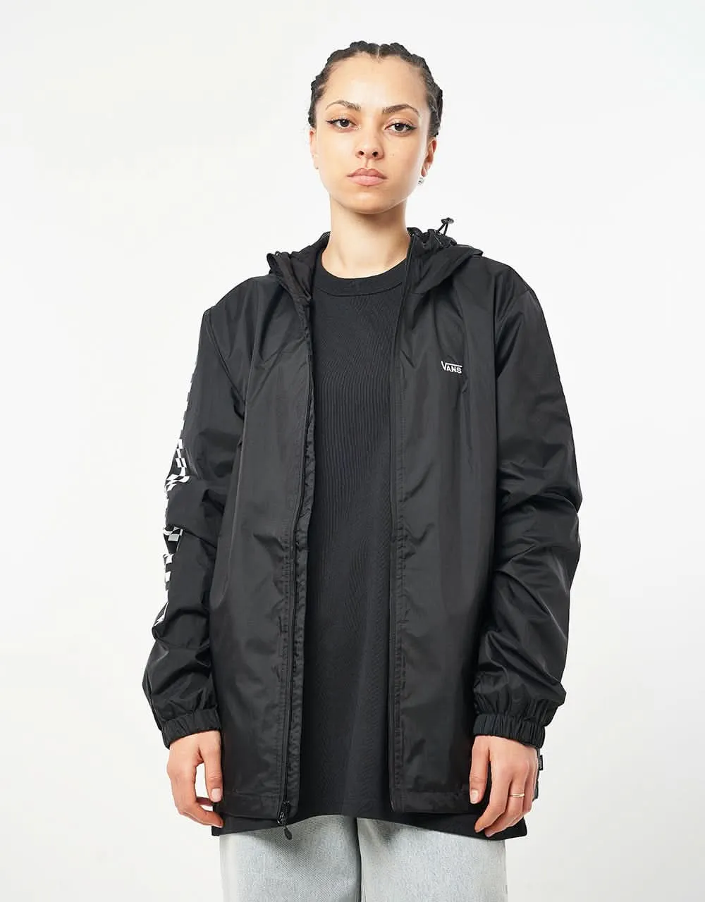 Vans Garnett Windbreaker - Black/Checkerboard