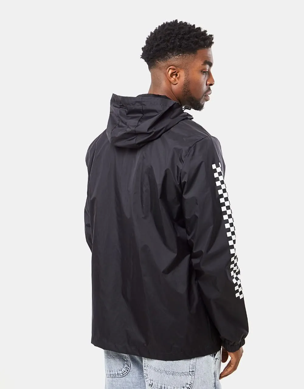 Vans Garnett Windbreaker - Black/Checkerboard