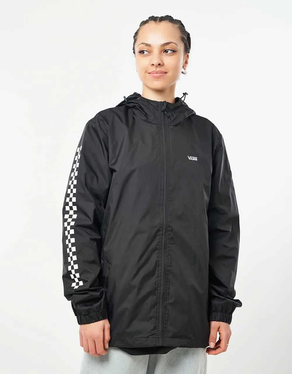 Vans Garnett Windbreaker - Black/Checkerboard