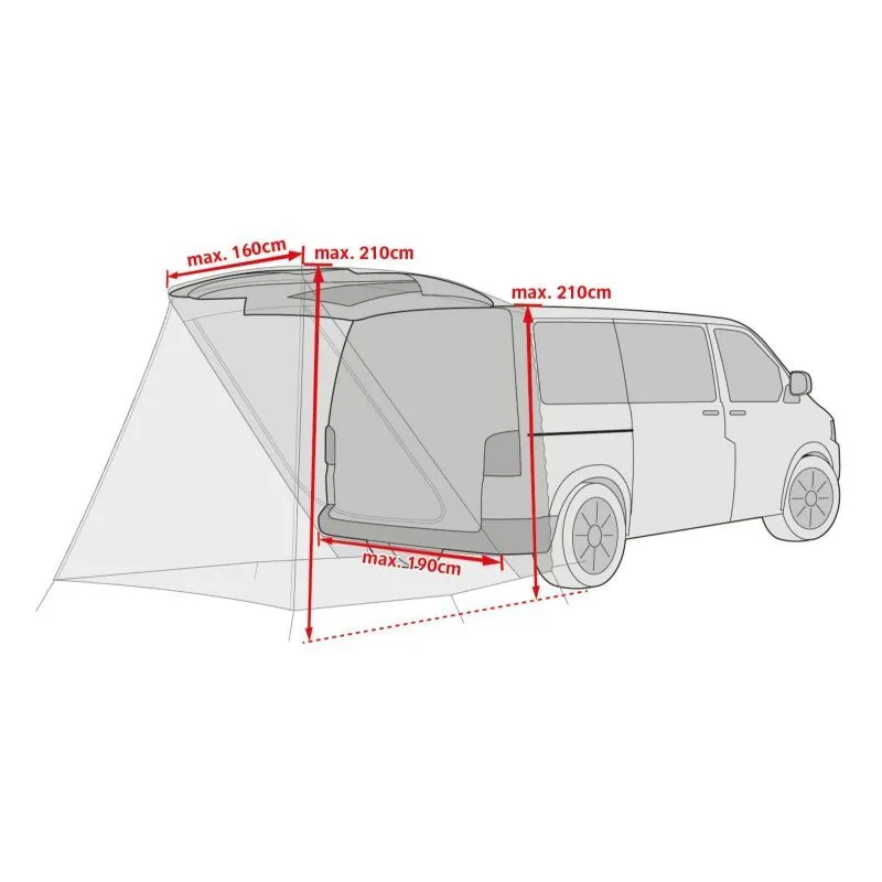 Vaude  Drive Van Trunk - Tenda da campeggio