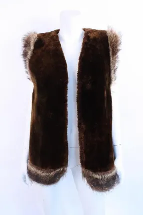 Vintage 70's Fur Vest