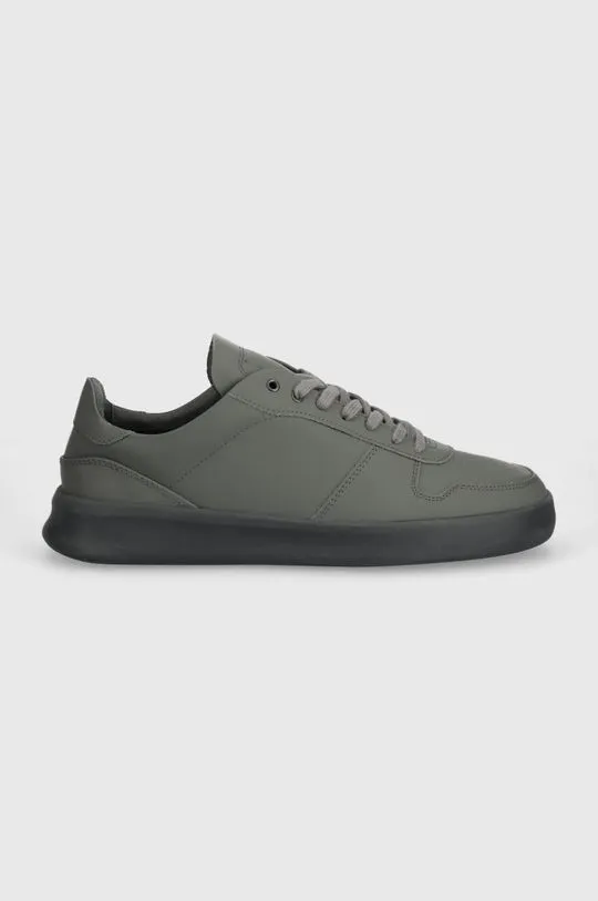 VOR leather sneakers 5A gray color 5A.Graphitgrau