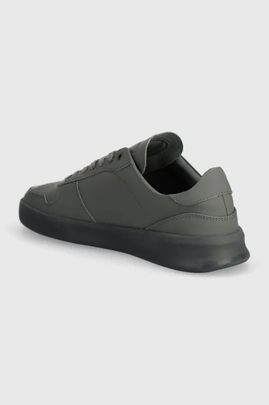 VOR leather sneakers 5A gray color 5A.Graphitgrau