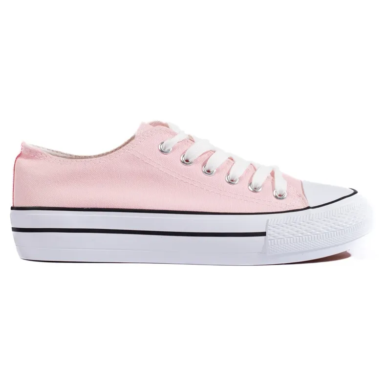 Women's pink sneakers