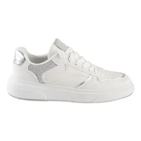 Women's white sneakers