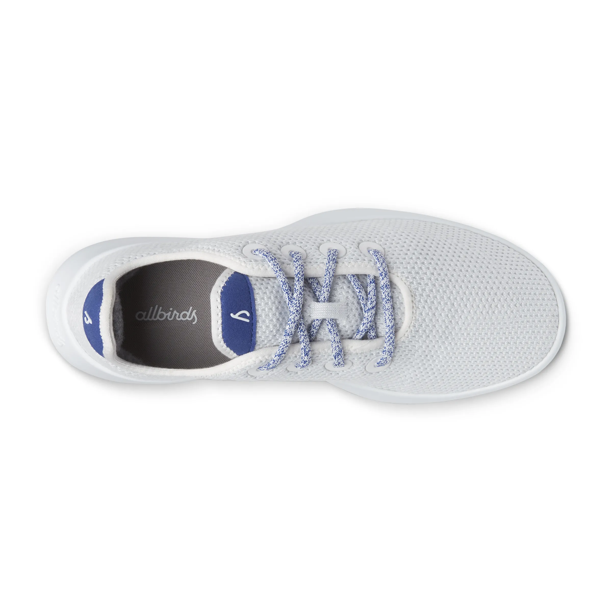 Women's Tree Runners - Blizzard/Hazy Cobalt (Clarity Blue Sole)