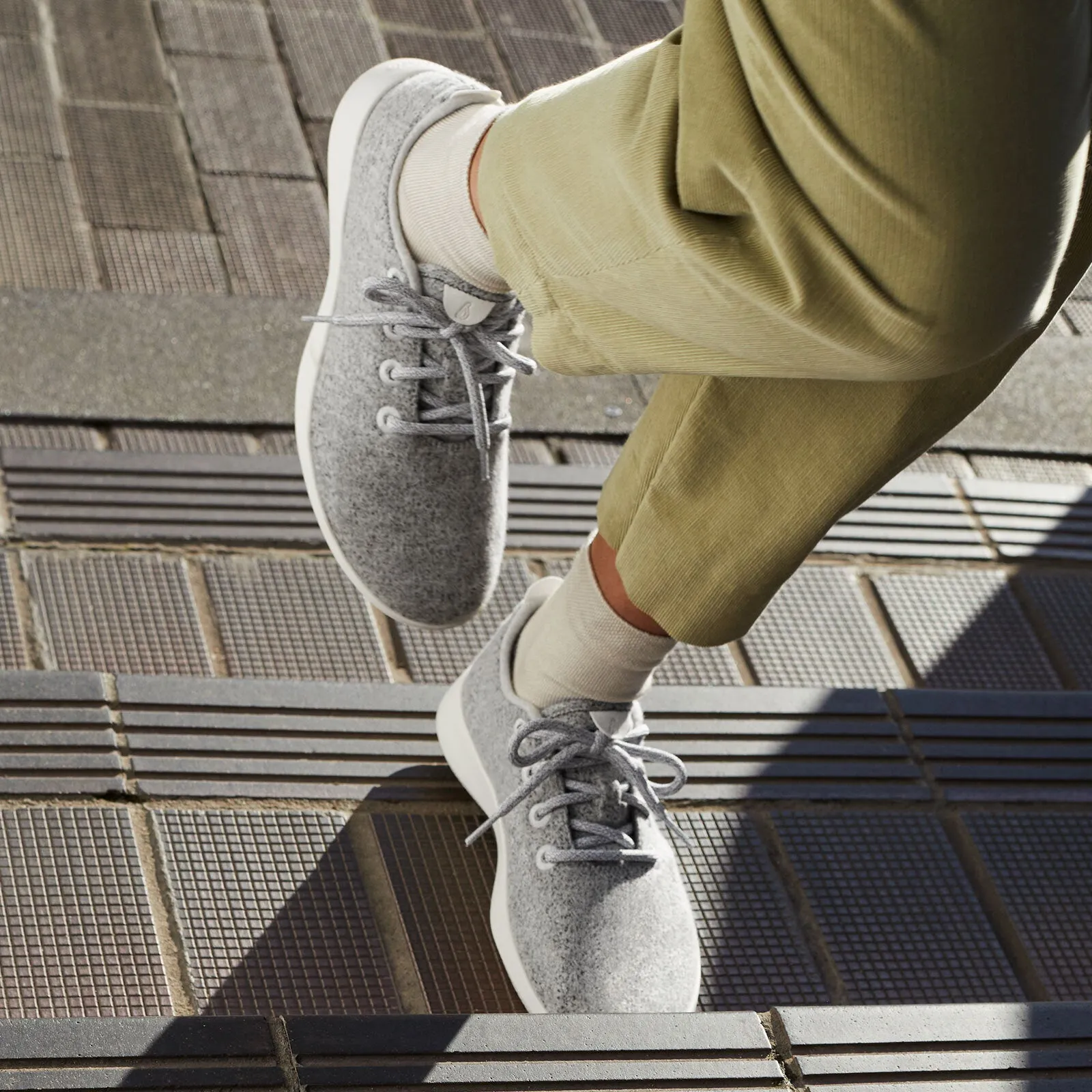 Women's Wool Runners - Natural White 2 (Cream Sole)