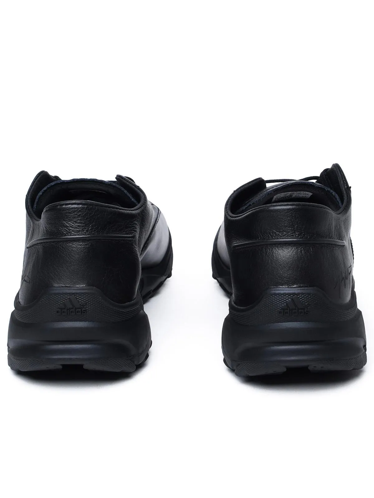 Y 3    Y 3 Black Lear Sneakers